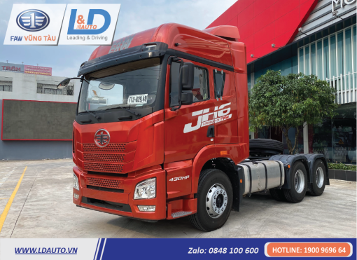 Xe đầu kéo FAW JH6 2 cầu 430HP